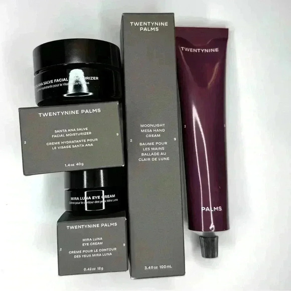 Twentynine Palms Set of 3- Facial Moisturizer , Hand Cream , Eye Cream - Picture 6 of 7
